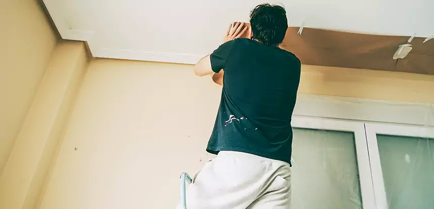Ceiling Water Damage Repair in Overland Park