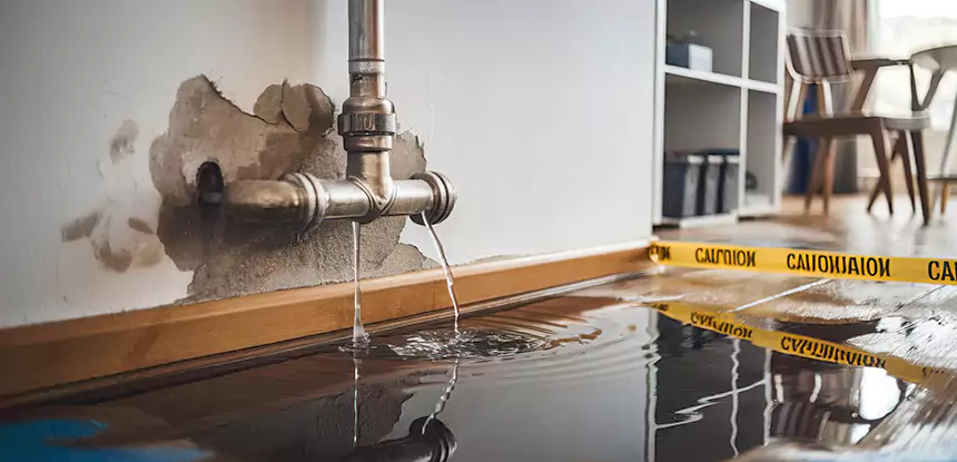 Burst Pipe Cleanup in Overland Park