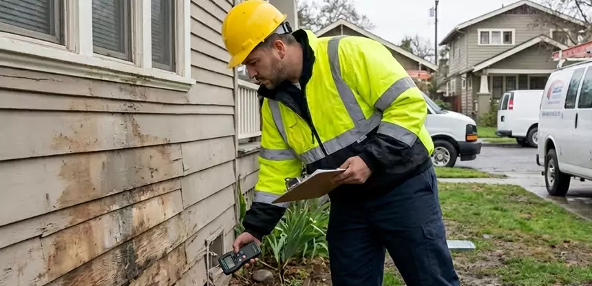 Water Damage Exterior Wall Overland Park