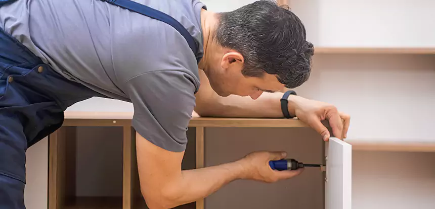 Water Damaged Cabinet Repair in Overland Park